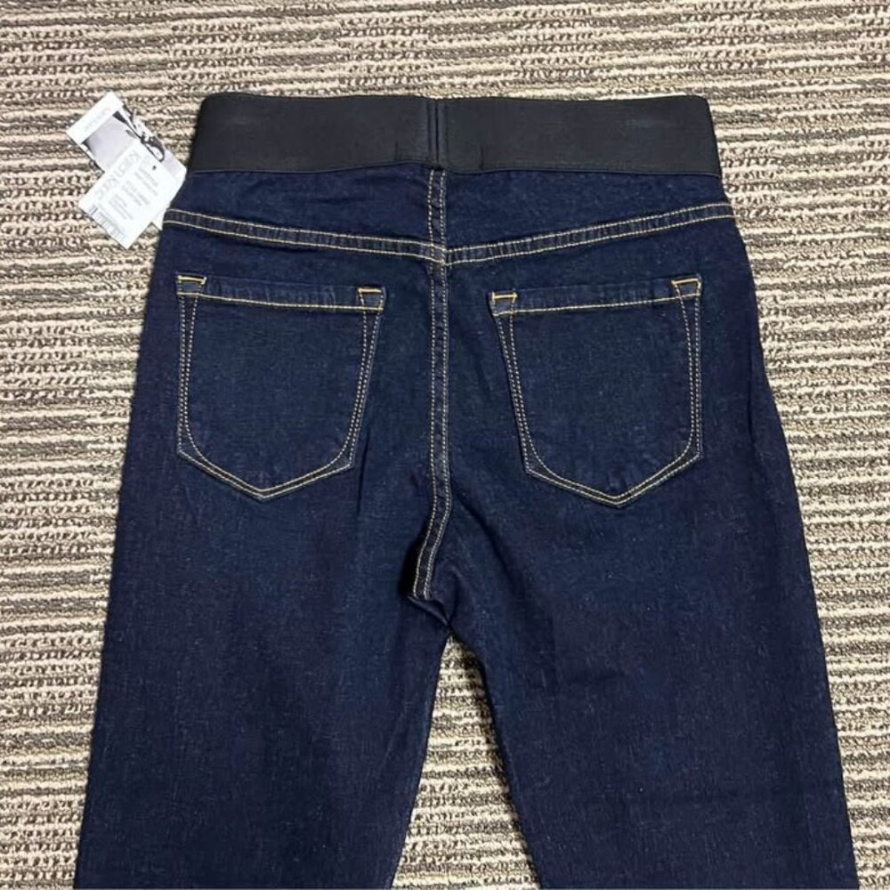 Karen Kane Women’s Dark Blue Skinny Jeans Pants Size 4 New #02 - Picture 2 of 2